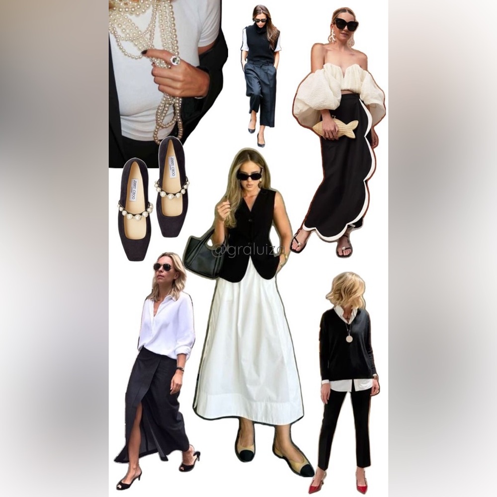 Elegant Black Women's Shoes with Pearl Detail